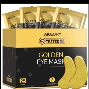25 pairs Golden Eye Mask Set